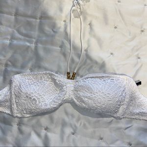 Ralph Lauren White Bikini Top